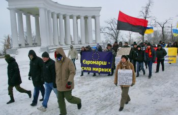 В Евросоюз под знаменем ОУН-УПА
