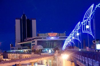 Порт замерз