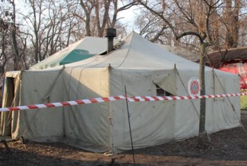 Посетителей пунктов обогрева в Одессе уменьшается