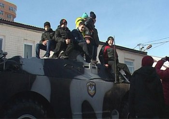 "Беркут" открыл двери для одесских школьников (фото)