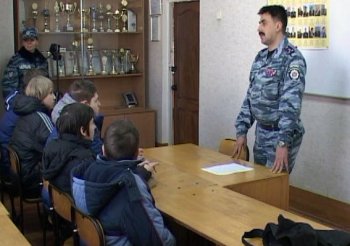 "Беркут" открыл двери для одесских школьников (фото)