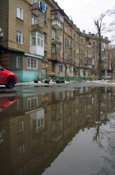 Зима в Одессе: Неделя снега, а потом сплошные лужи (фото)