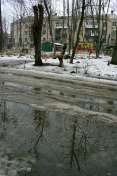 Зима в Одессе: Неделя снега, а потом сплошные лужи (фото)