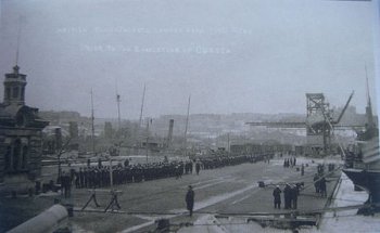 Английская бомбежка Одесского порта 102 года назад