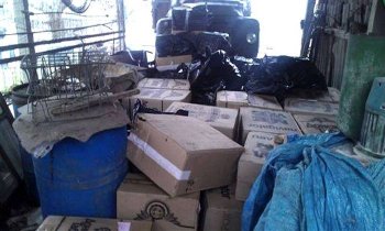 Одесские пограничники  задержали  еще одну большую партию контрабандных сигарет