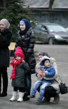Сегодня на Соборной площади прошла акция «Надежда есть!»