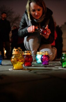 Сегодня на Соборной площади прошла акция «Надежда есть!»