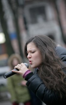 Сегодня на Соборной площади прошла акция «Надежда есть!»