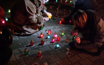 Сегодня на Соборной площади прошла акция «Надежда есть!»