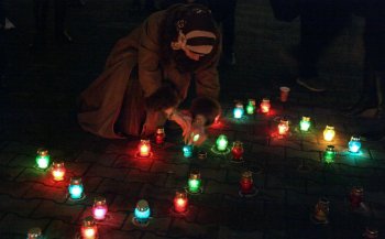 Сегодня на Соборной площади прошла акция «Надежда есть!»
