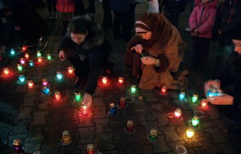 Сегодня на Соборной площади прошла акция «Надежда есть!»