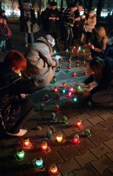 Сегодня на Соборной площади прошла акция «Надежда есть!»