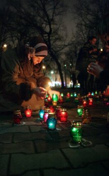 Сегодня на Соборной площади прошла акция «Надежда есть!»