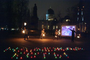 Сегодня на Соборной площади прошла акция «Надежда есть!»