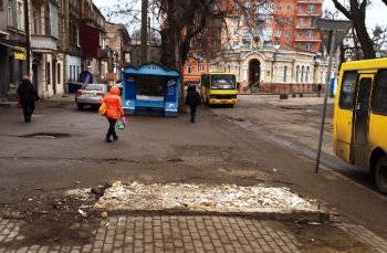 На улицах Одессы «погибают» МАФы