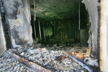 Сотрудники ГСЧС: горел не только офис «Батькивщины», но Партии регионов