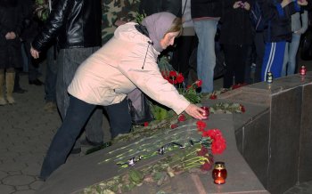 Одесситы почтили память погибших сотрудников правоохранительных органов