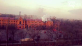 ЧП на Фонтане: Горела Военная академия