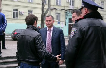 "Народная альтернатива" пикетировала прокуратуру в Одессе