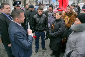 "Народная альтернатива" пикетировала прокуратуру в Одессе