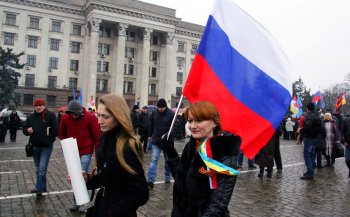 Одесса, митинг на Куликовом поле 1 марта