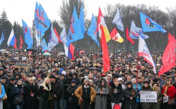 Одесса, митинг на Куликовом поле 1 марта