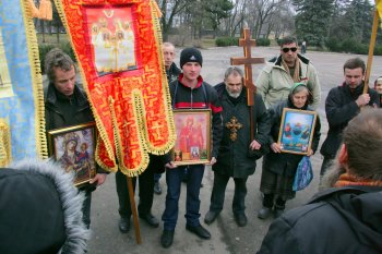 Сегодня по Одессе прошел Крестный ход
