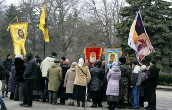 Сегодня по Одессе прошел Крестный ход