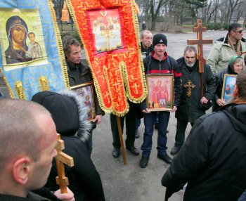 Сегодня по Одессе прошел Крестный ход