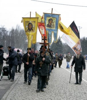 Сегодня по Одессе прошел Крестный ход