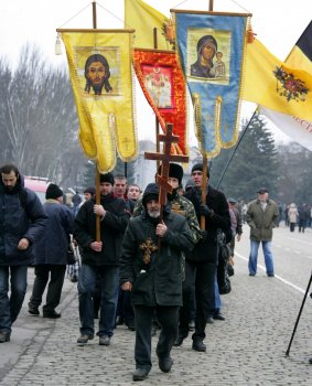 Сегодня по Одессе прошел Крестный ход