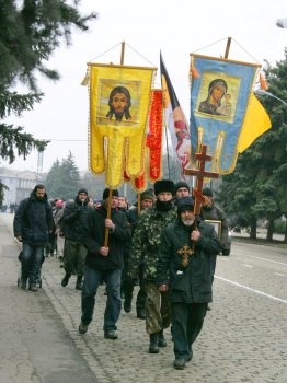 Сегодня по Одессе прошел Крестный ход