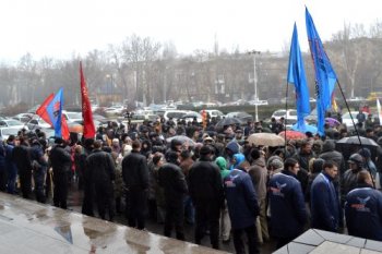 Противостояние у здания Одесской ОГА