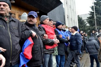 Противостояние у здания Одесской ОГА