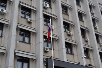 Противостояние у здания Одесской ОГА