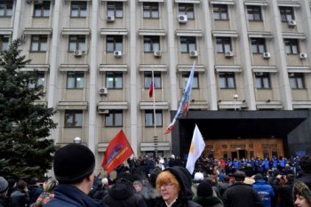 Противостояние у здания Одесской ОГА