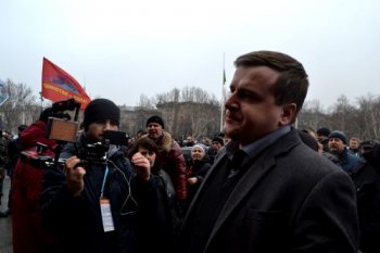 Противостояние у здания Одесской ОГА