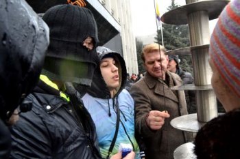 Противостояние у здания Одесской ОГА