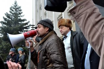 Противостояние у здания Одесской ОГА