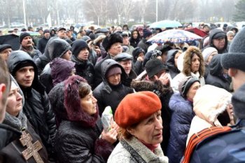 Противостояние у здания Одесской ОГА