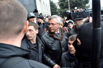 Противостояние у здания Одесской ОГА