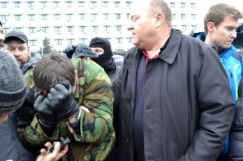 Противостояние у здания Одесской ОГА