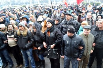 Митинг у здания ОГА: Видеотчет