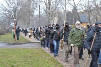 Под стенами облгосадминистрации 6 марта