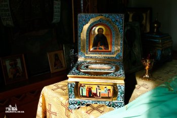 Мощи преподобного Сергия Радонежского прибывают в Одесскую епархию