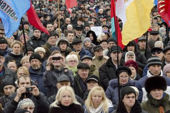 Митинг на Куликовом поле. 9 марта