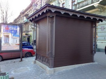 В исторической части Одессы планируют заменить все киоски
