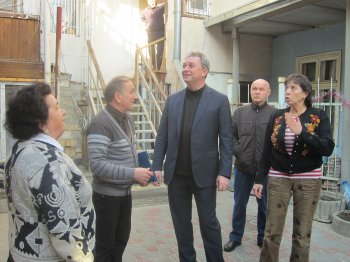 Олег Гоцуляк взял патронат над одесским двориком