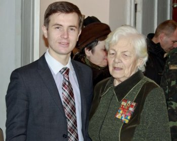 Участнику обороны Одессы Ольге Скрипкиной сегодня исполнилось 92 года