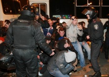 Кровавое побоище на митинге в Донецке. Рассказ очевидца